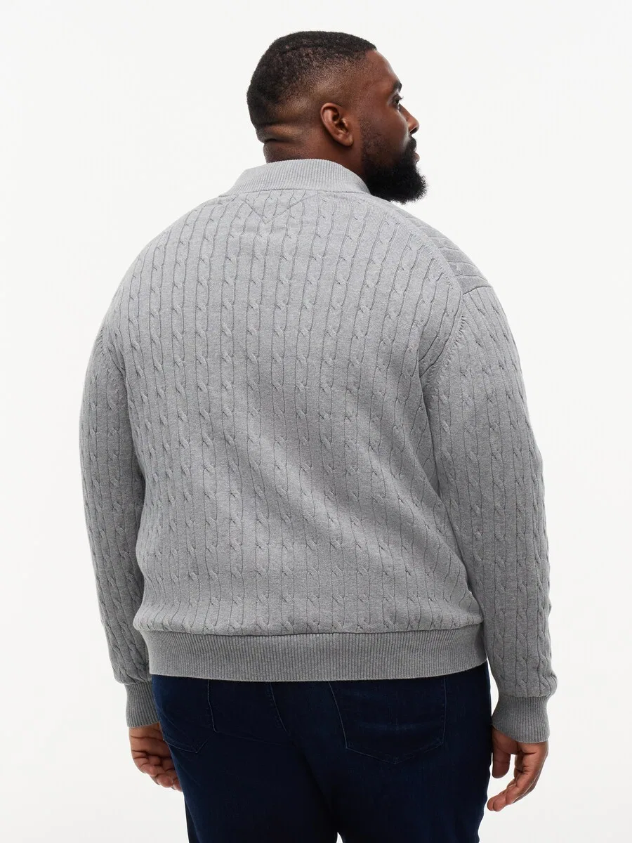 Свитер TOMMY HILFIGER 'CLASSIC' серого цвета — фото 4