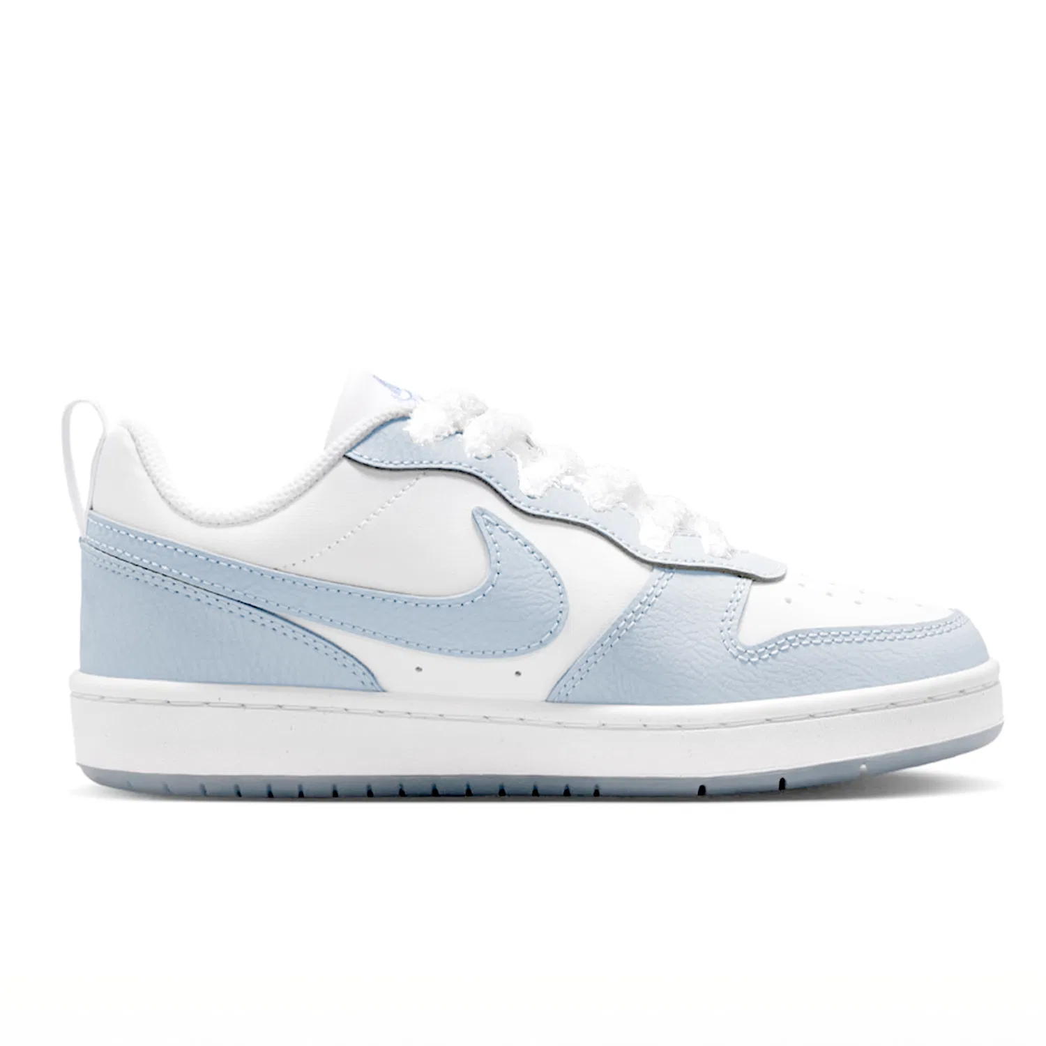 Детские скейтбординг-кроссовки Court Borough с модельным названием Court Borough, Nike, Blue White — фото 4