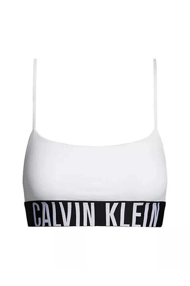 Женские бралетт хлопковое Calvin Klein, White