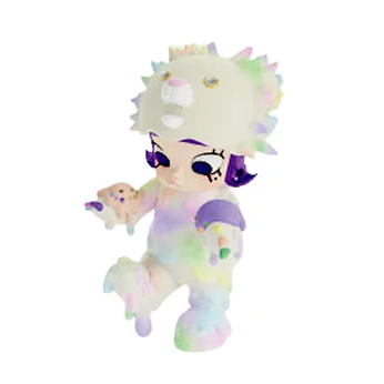 

Фигурка Pop Mart Molly x Instinctoy Erosion Molly Costume Series, Inker Special
