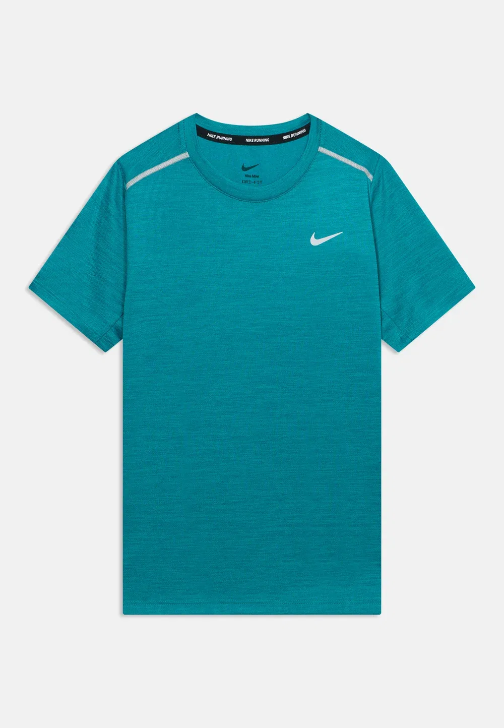 Спортивная футболка Miler унисекс Nike Performance, Bright Spruce/Energy/Silver-Coloured