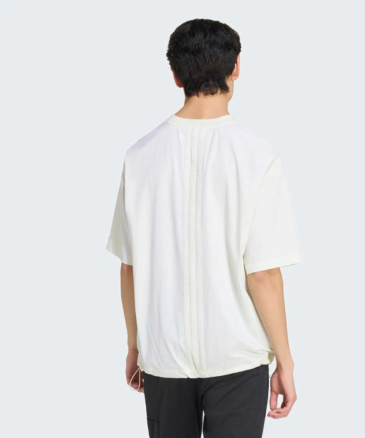 Мужская футболка с принтом Cool Feeling Loose Fit Tropical Graphic Adidas, Белый — фото 2