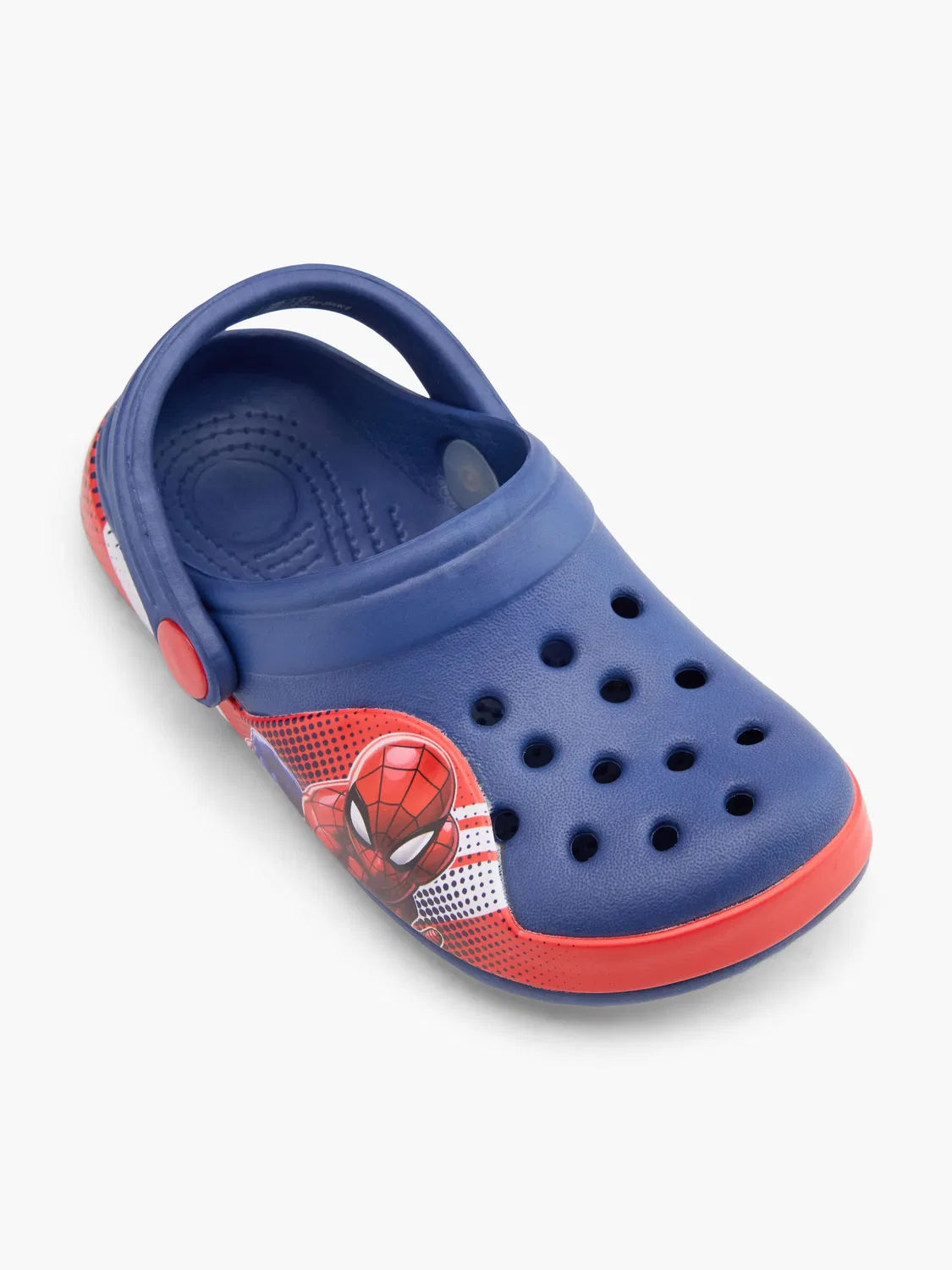 Детские домашние тапочки Spider-Man  Clog, синий — фото 2