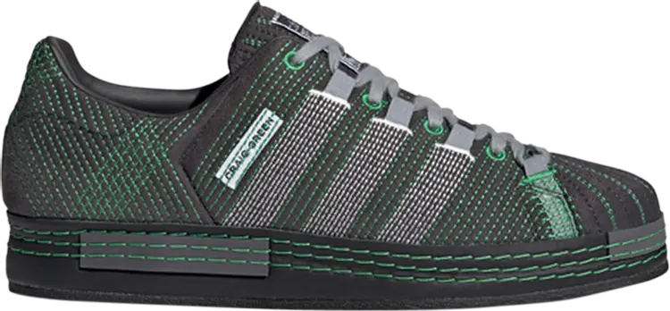 

Кроссовки Adidas Craig Green x Superstar 'Utility Black Green', черный