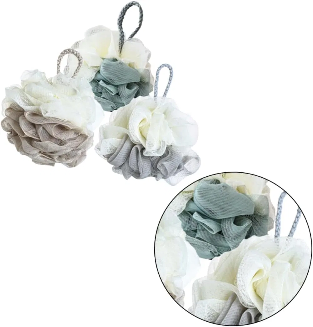Мочалка для душа, набор 6 шт, SAFIGLE, 20x11x11 см, Ассорти — фото 4
