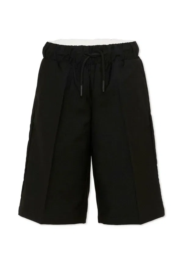 Шорты с регулируемой талией Roberto Cavalli Junior black, черный