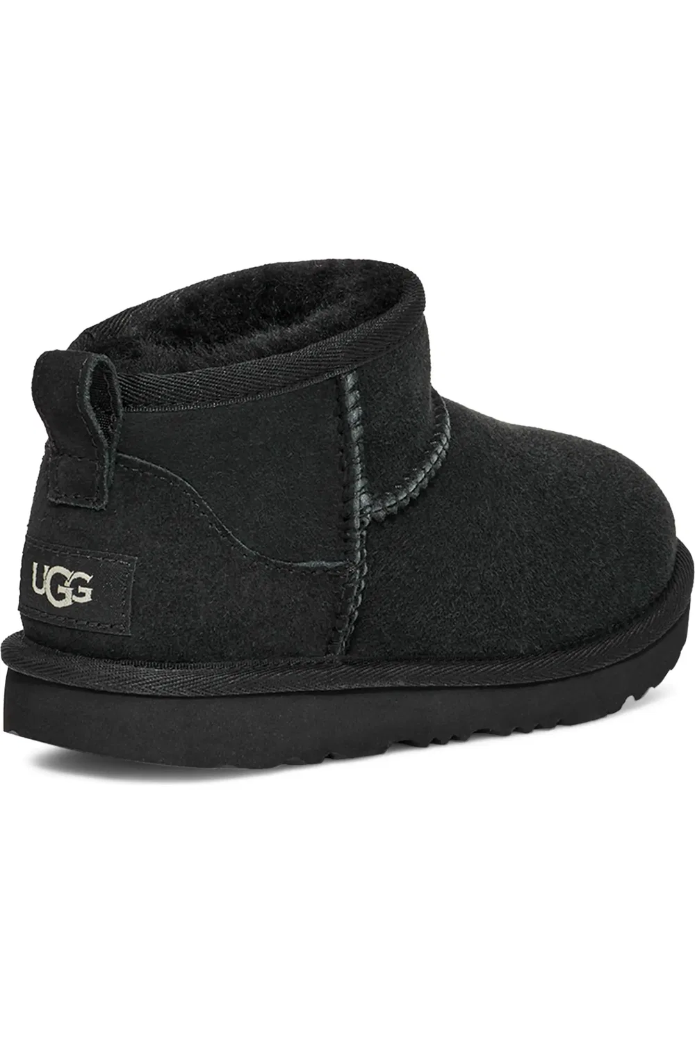 Детские ботинки водонепроницаемые Classic Ultra Mini UGG, черный — фото 2