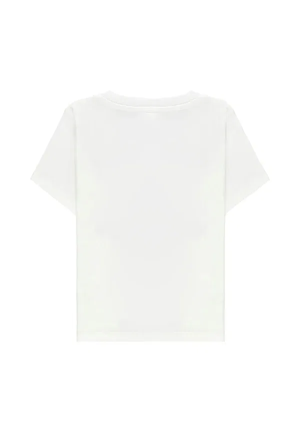 Футболка с принтом Print T-shirt Stella Mccartney Kids, белый — фото 2