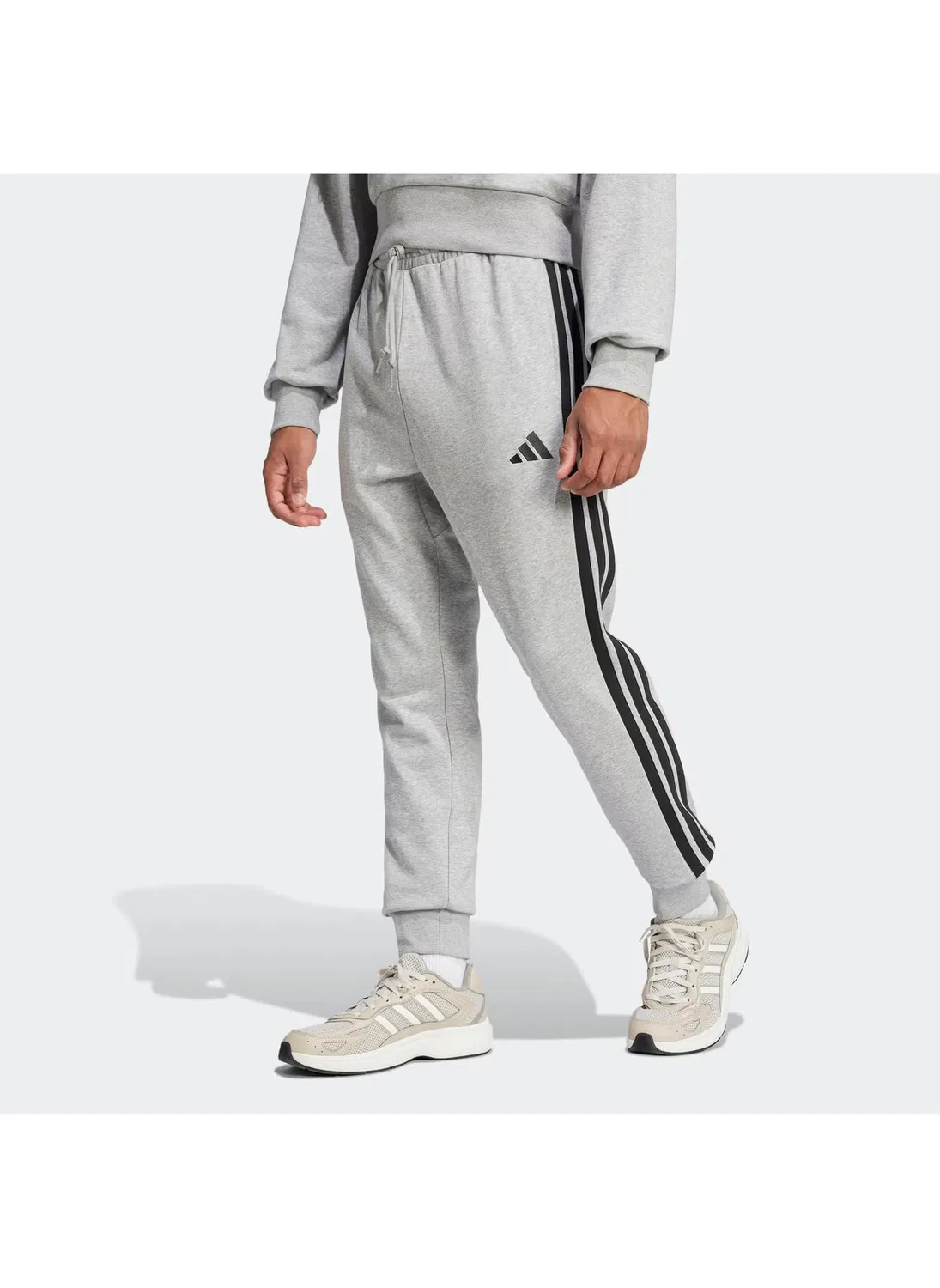 Штаны спортивные с лампасами Essentials Adidas, серый