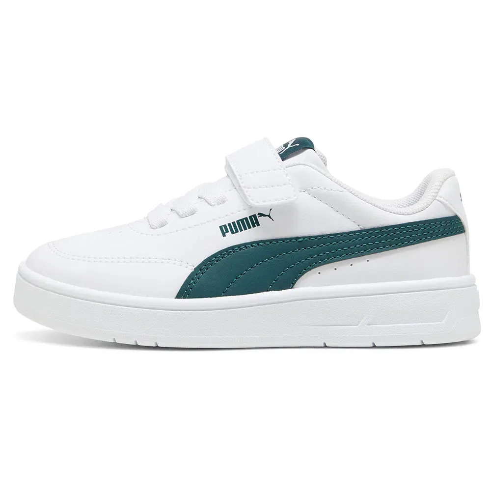 Кроссовки Puma Court Classic Clean AC+ PS, белый — фото 4