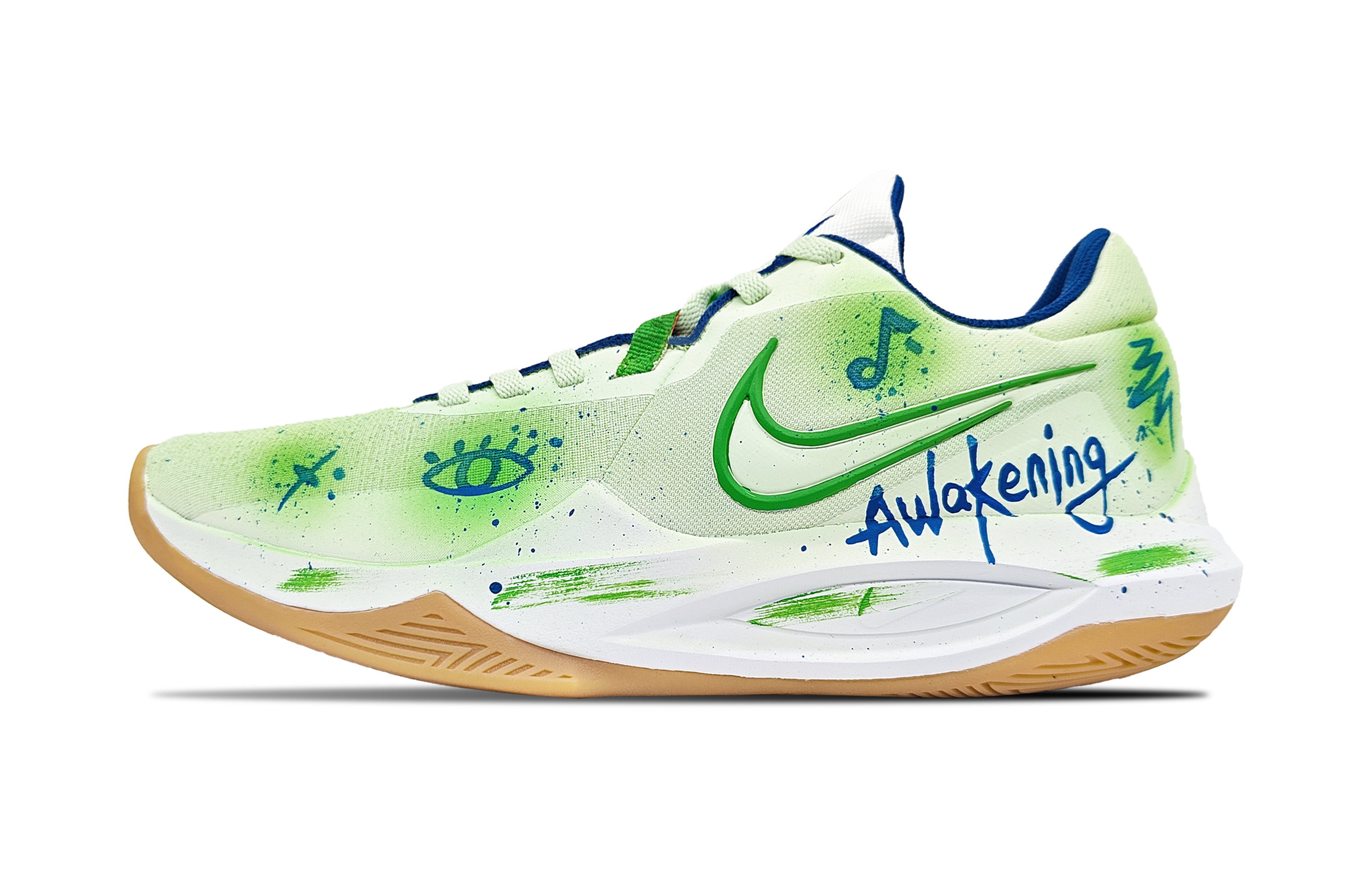 

Nike Баскетбольные кроссовки Precision 6, низкие, мужские, зеленые