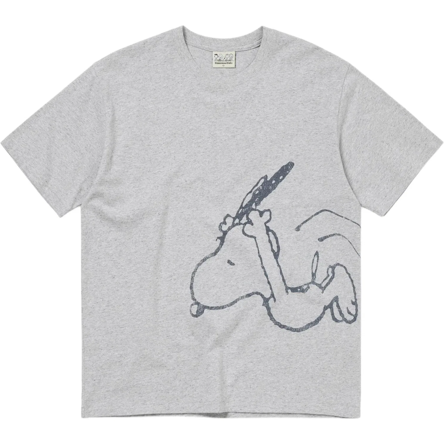 Детская футболка с принтом x PEANUTS SS26 Jumping Tee Thisisneverthat