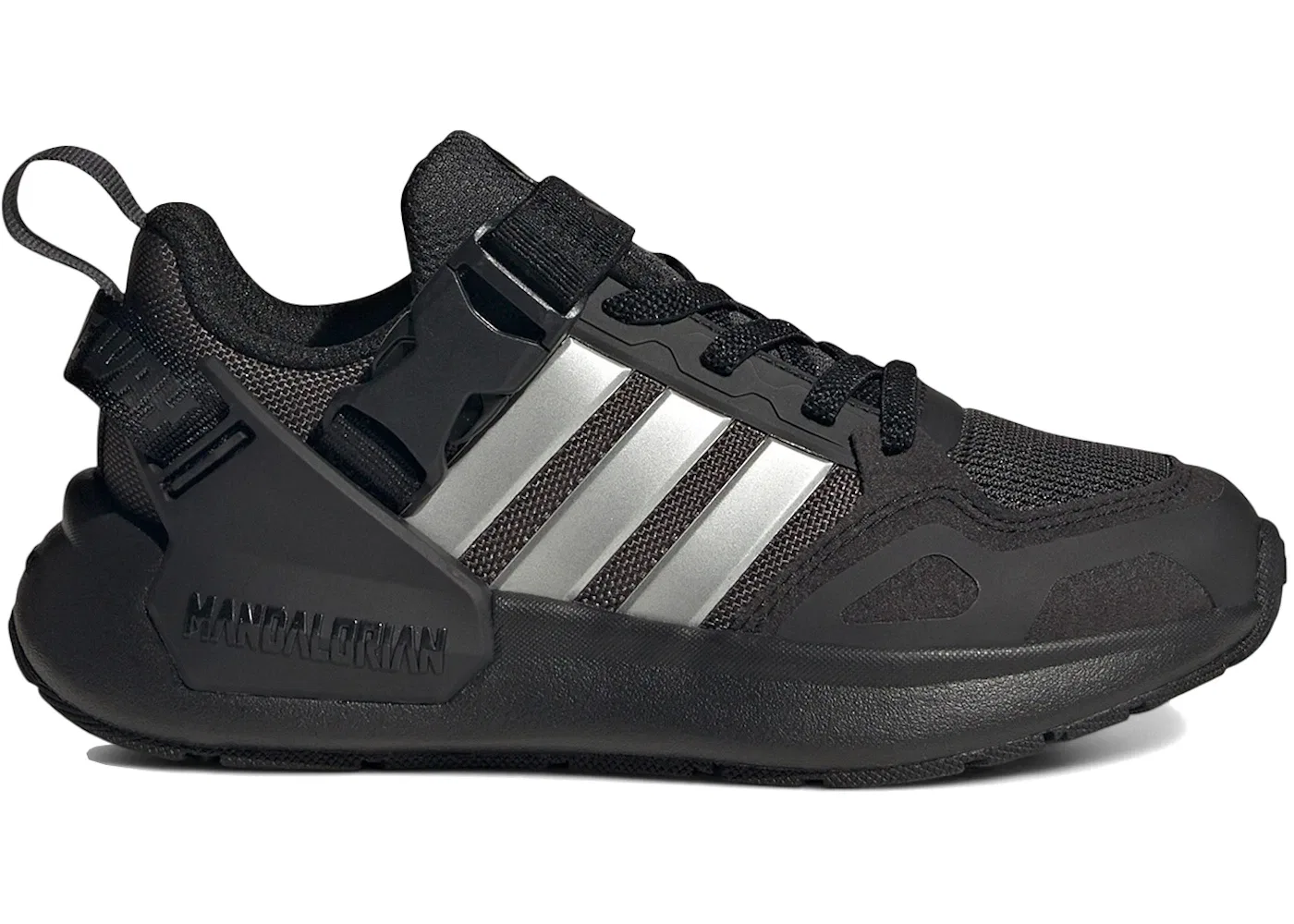 Детские кроссовки Lifestyle The Mandalorian Runner Adidas, Carbon Silver Metallic Core Black