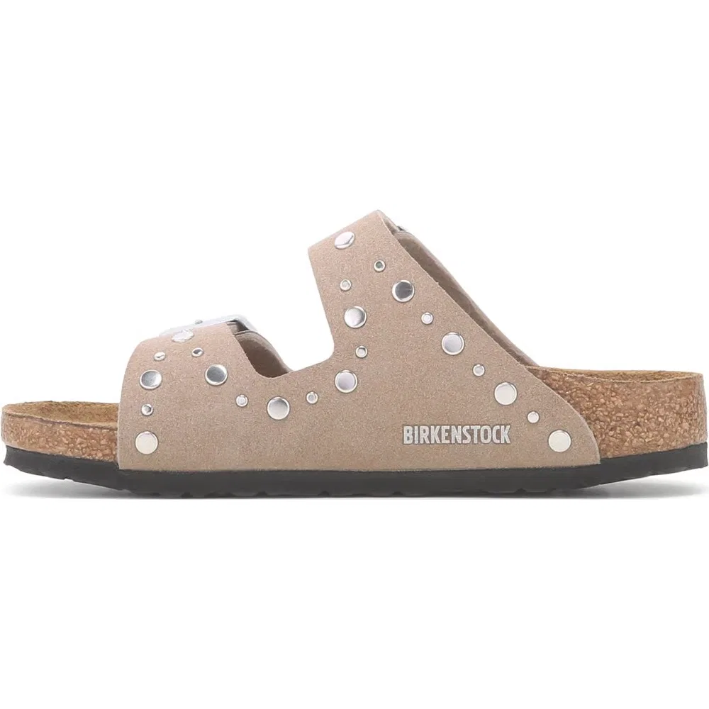 Детские сандалии Arizona с анатомической стелькой для малышей Birkenstock, Gray Taupe — фото 3