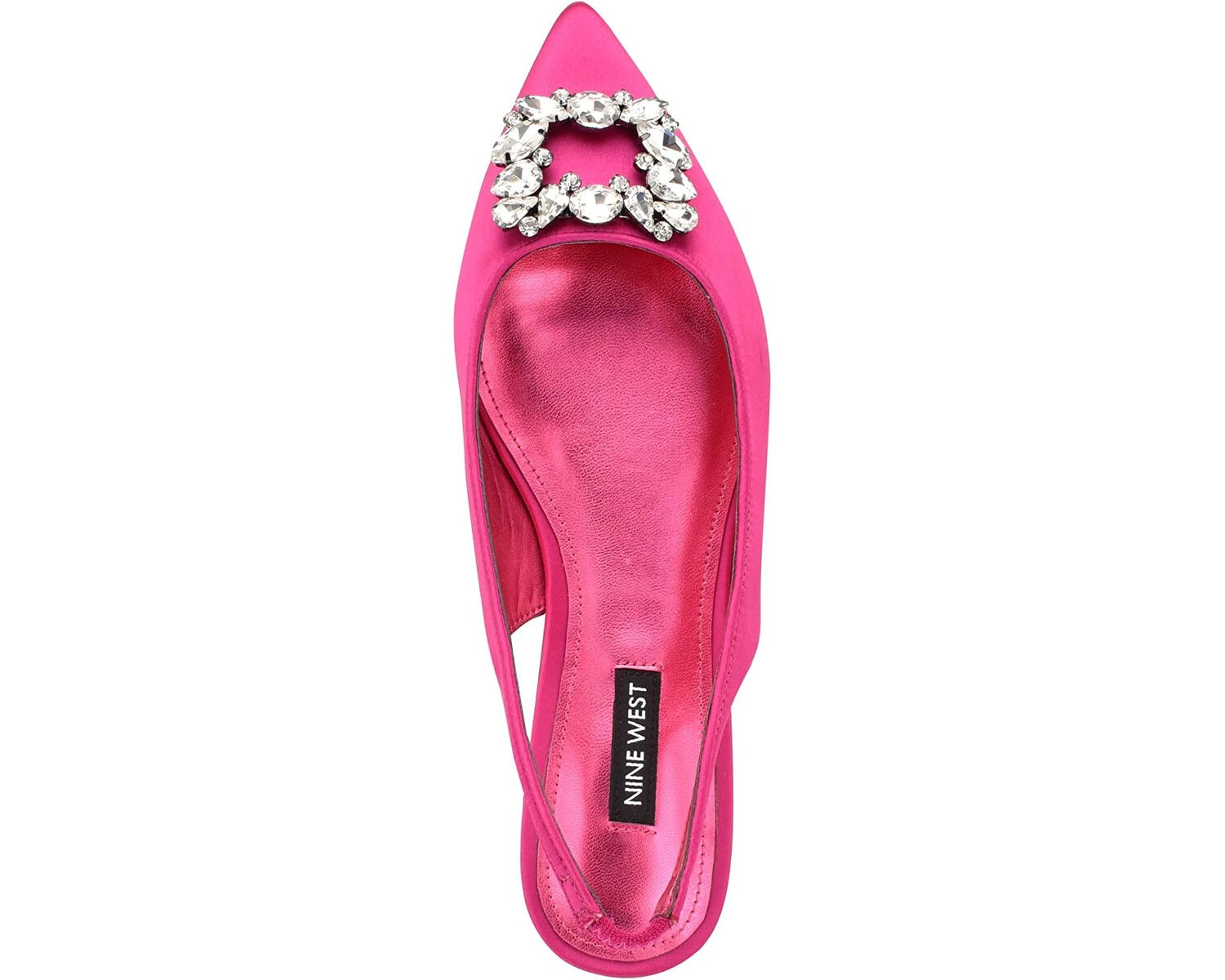 

Туфли на плоской подошве Blingy 2 Nine West, розовый сатин