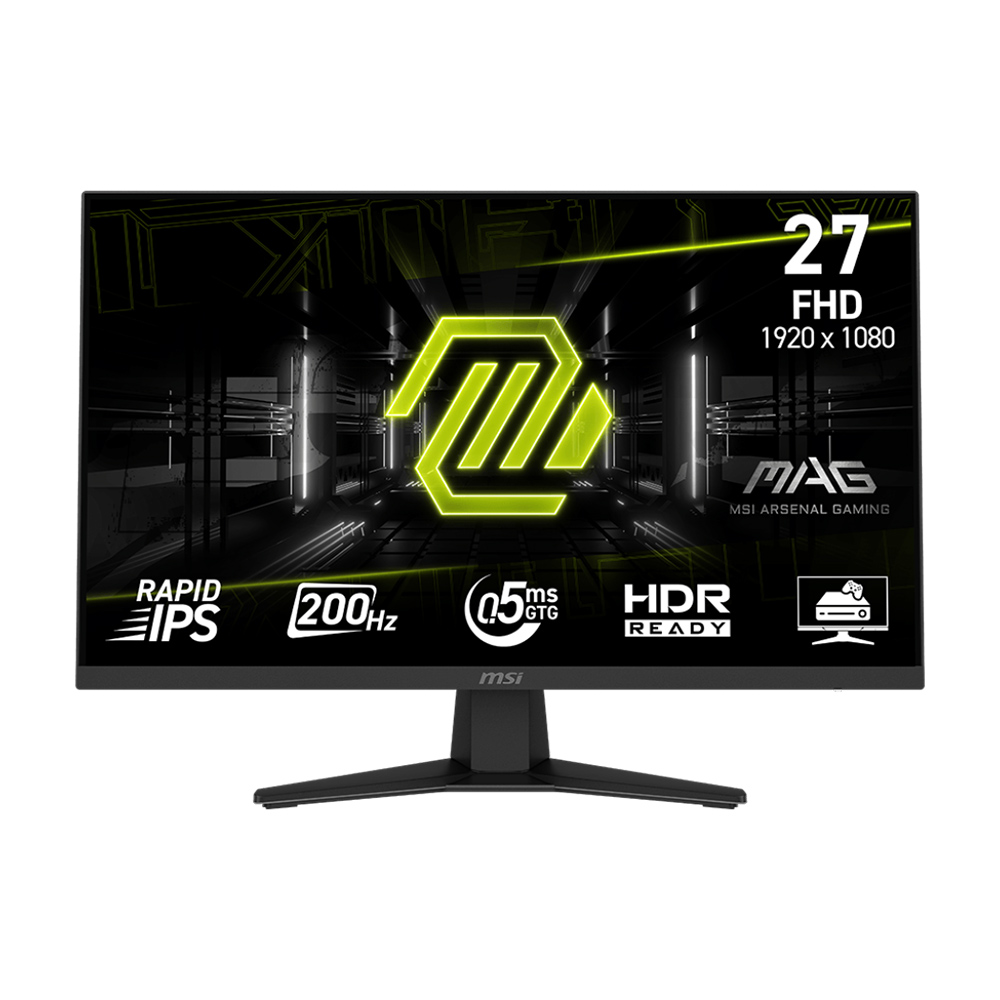 

Монитор игровой MSI MAG 274F, 27", 1920x1080, 200 Гц, Rapid IPS, черный
