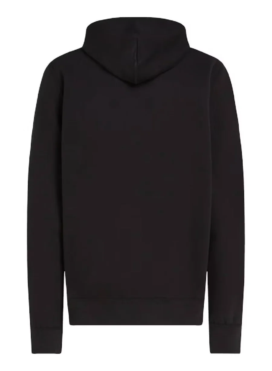 Худи Tommy Hilfiger Essential Fleece, черный — фото 3