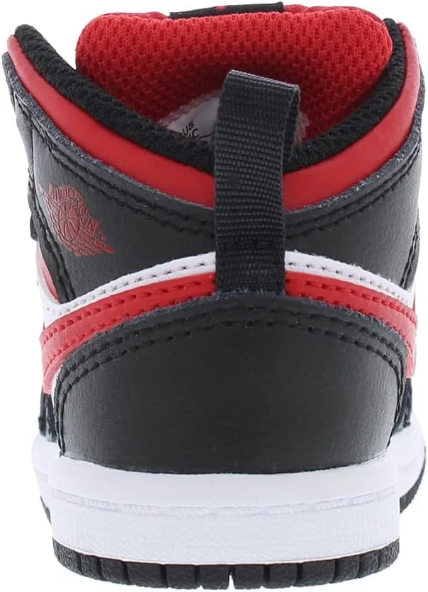 Детские кроссовки для мальчиков Jordan, Black/Fire Red/White — фото 4