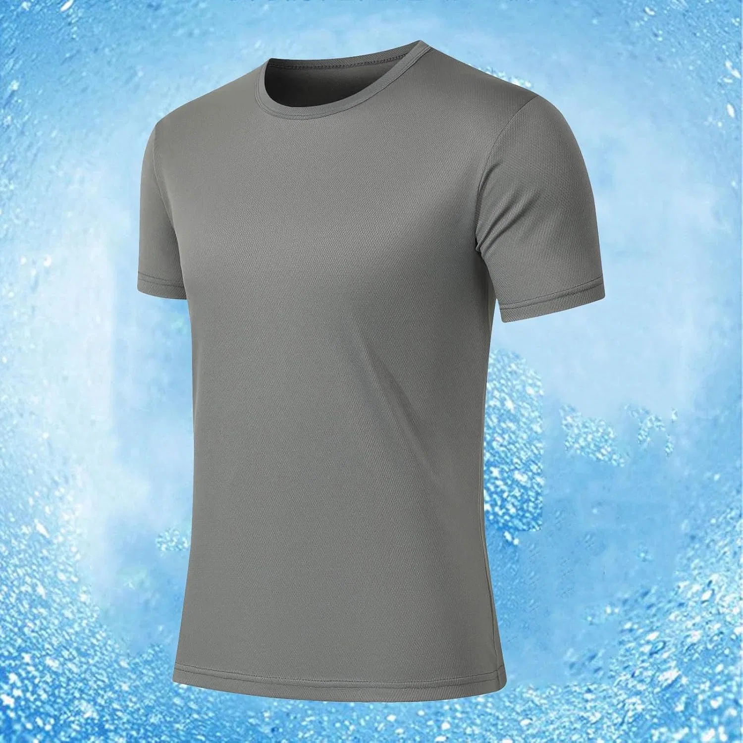 Мужская футболка с защитой UPF 50+ Quick Dry, Dark Gray — фото 2