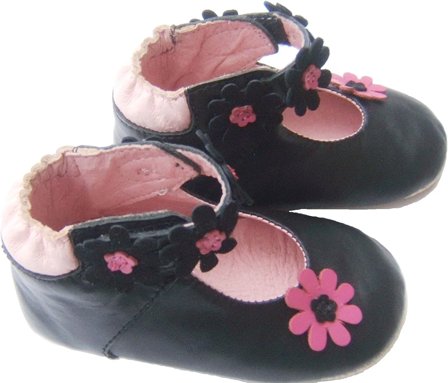 Детские кроссовки для первых шагов с тонкой резиновой подошвой Dora Jinwood, Black Pink