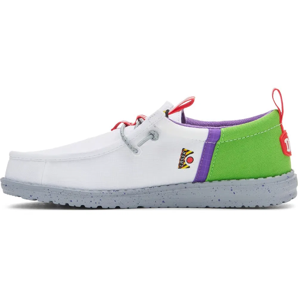 Детские слипоны Wally Toy Story Heydude, White Multi Buzz — фото 3