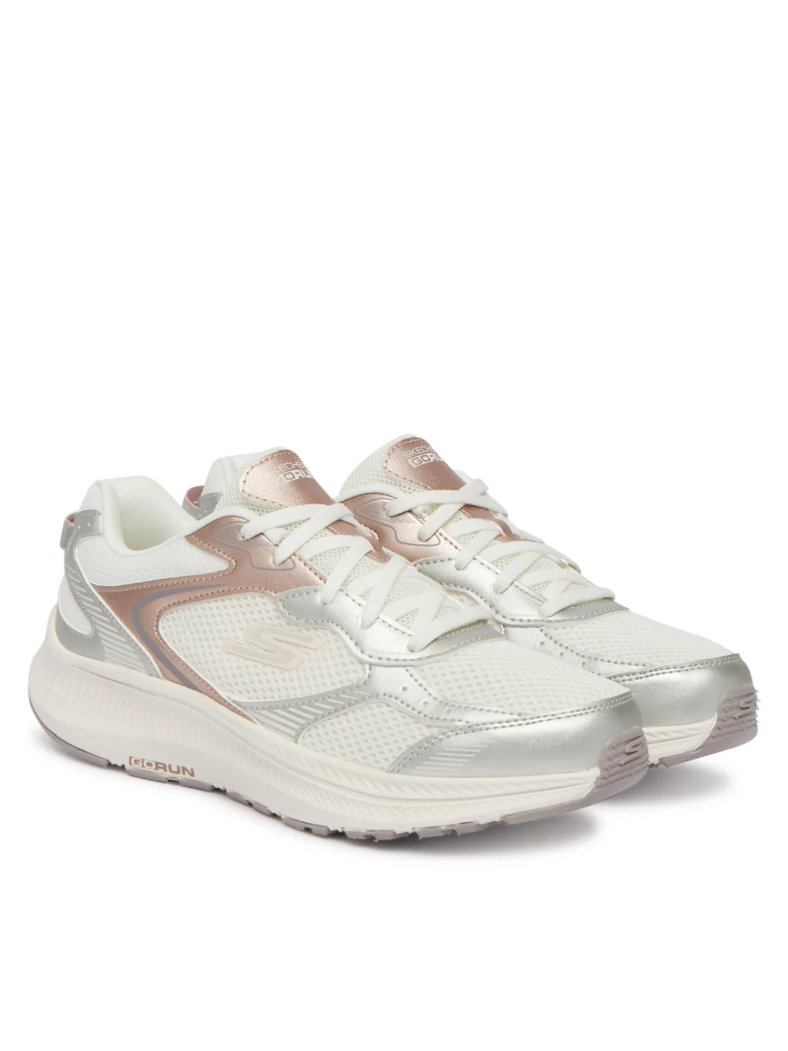 Кроссовки для девочки Go Run Consistent Skechers, белый — фото 2