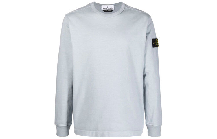 

Толстовка мужская светло-голубая Stone Island, светло-голубой