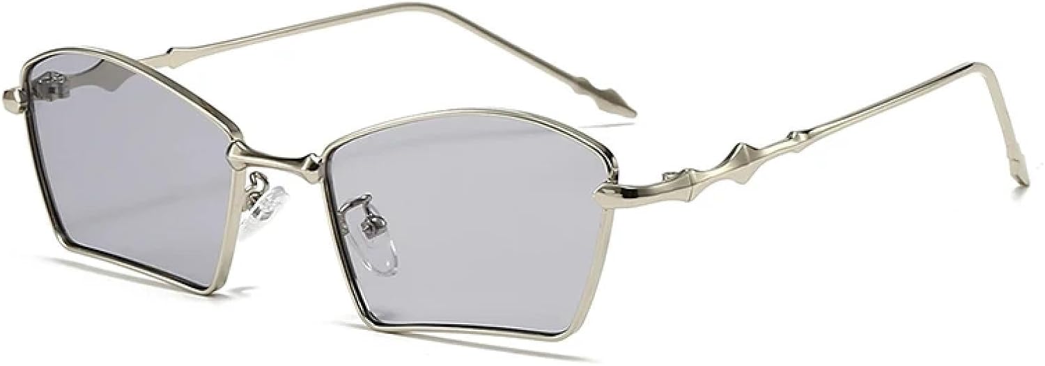 

Солнцезащитные очки с защитой от УФ-излучения UV400 | Увеличенный размер для женщин и мужчин | Линзы конфетных цветов для занятий спортом на открытом воздухе и вождения DSVIGF, Silver Purple