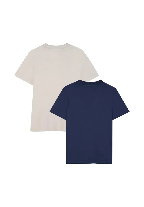 Комплект из 2 футболок с принтом Print T-shirt Timberland, Blu/Bianco, белый/синий — фото 2