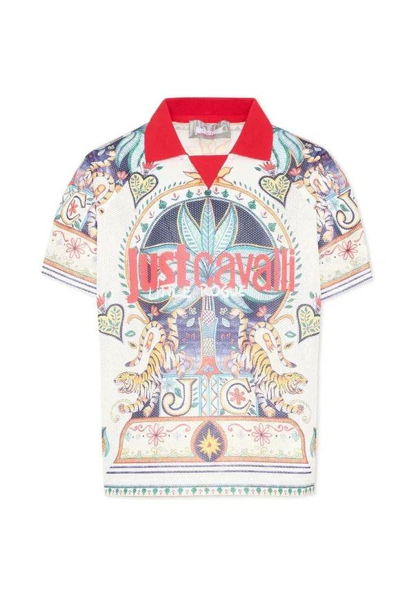 Детская рубашка поло Just Cavalli, мультиколор