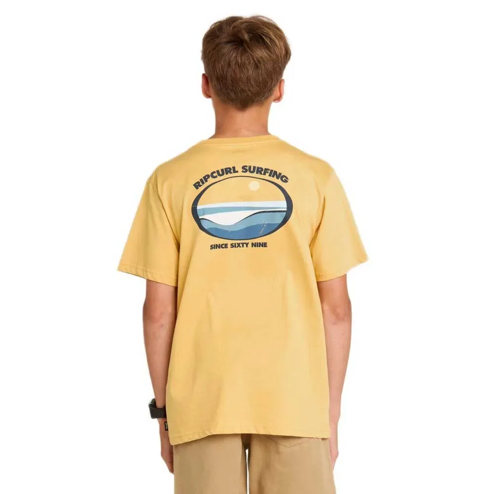 Футболка Streamline Lineup Rip Curl, желтый — фото 2