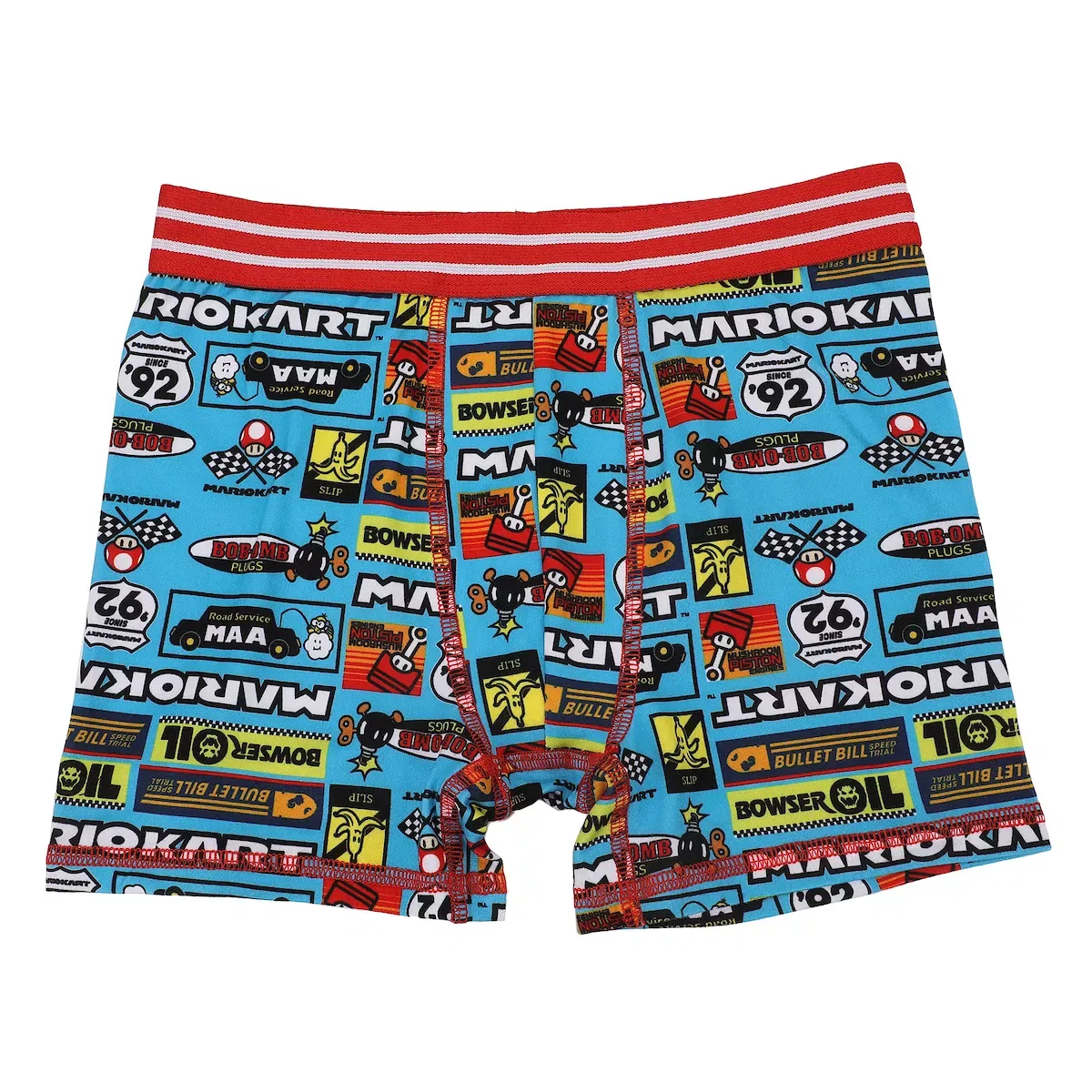 Детские боксеры для мальчиков с принтом Mario Kart All-Over Prints Mario Kart, Mario Kart All-Over Prints — фото 4