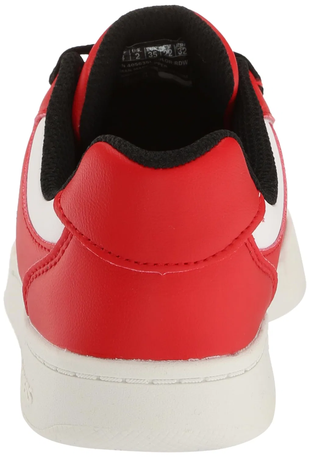 Детские кроссовки для мальчиков с липучкой Quick Street Skechers, Red White — фото 3