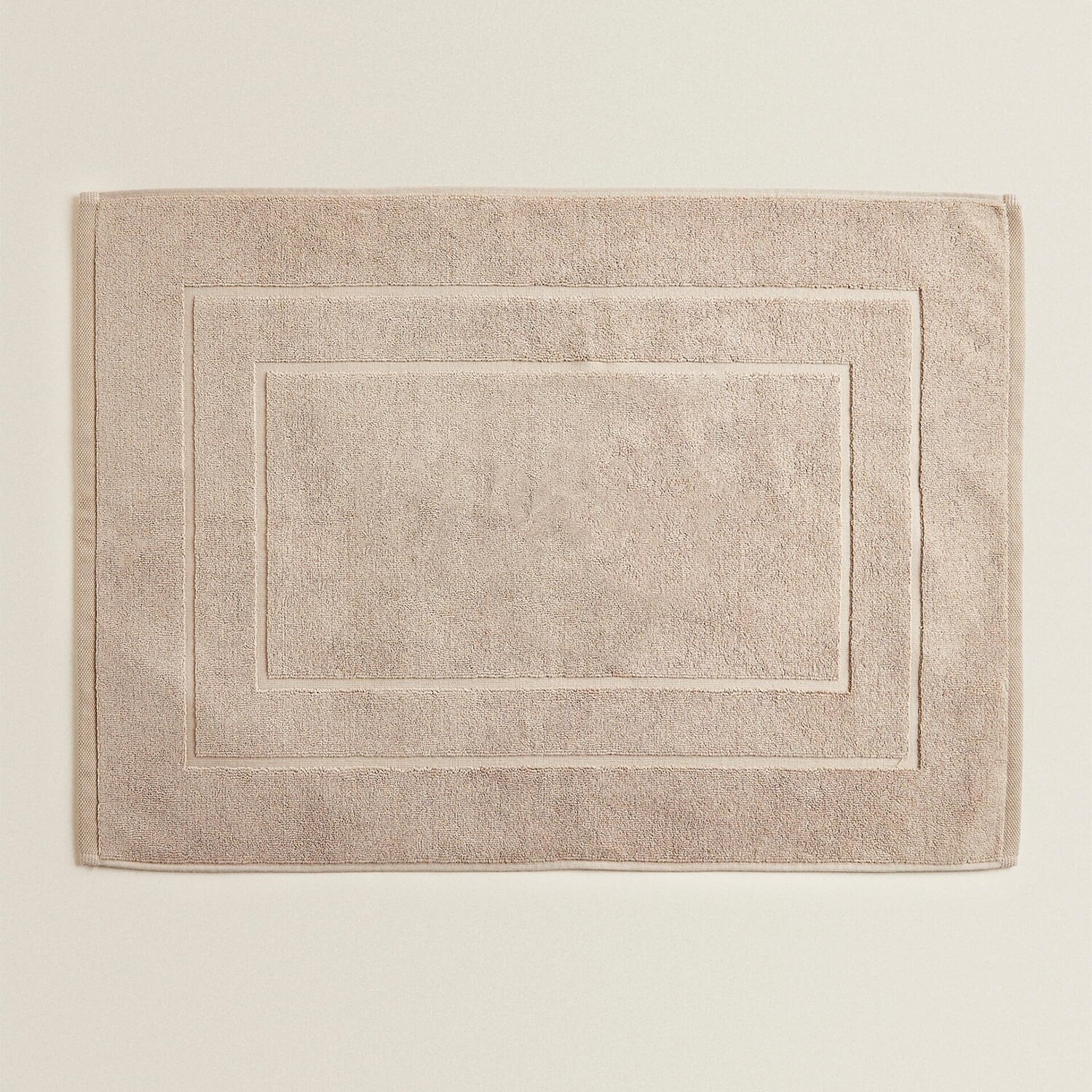 

Коврик для ванной Zara Home Premium Cotton, бежевый
