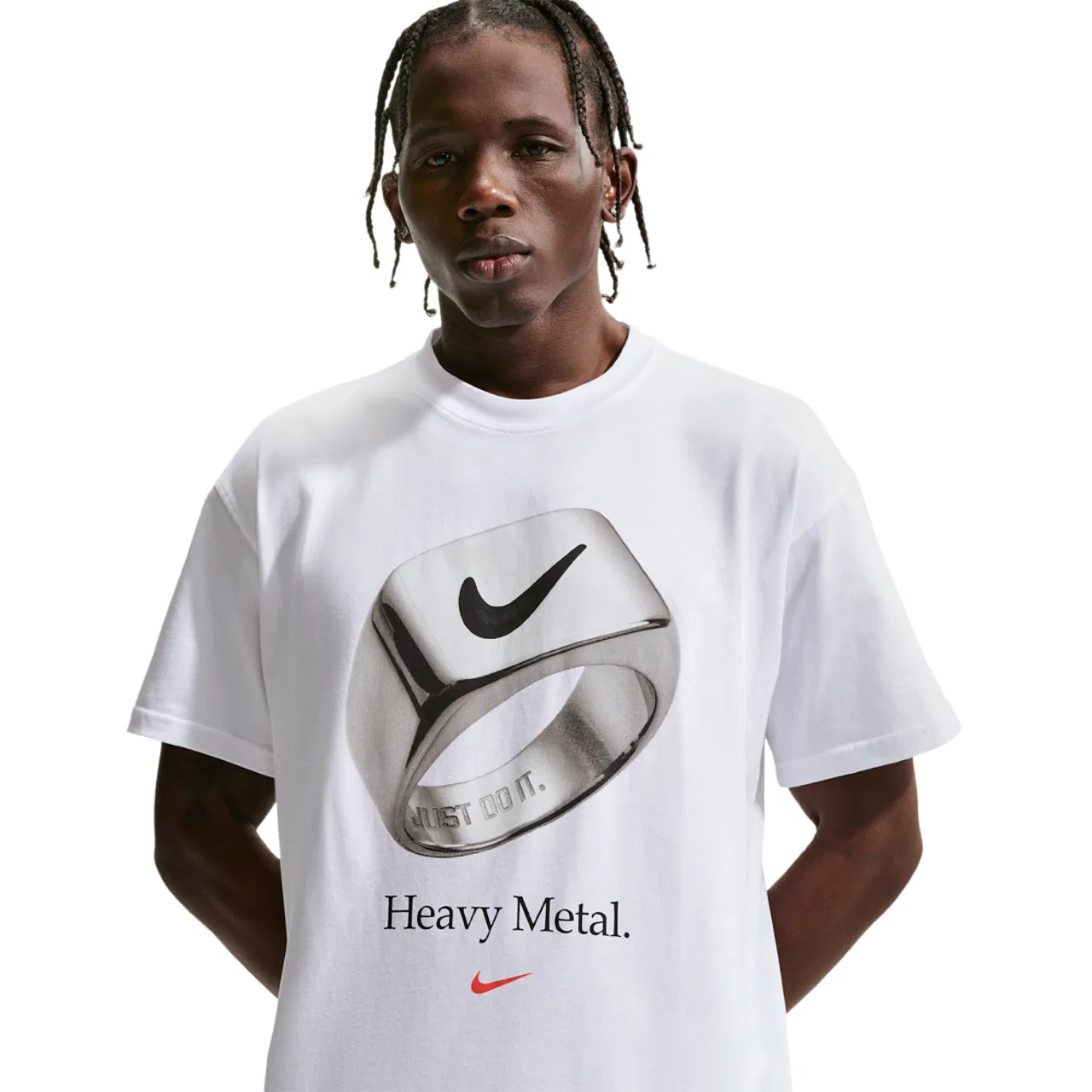 Мужская футболка с принтом Max 90, Nike, White