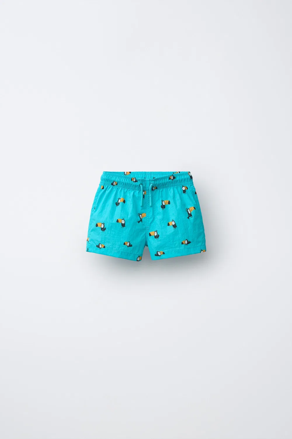 2-6 лет / Плавки с принтом тукана ZARA, Turquoise