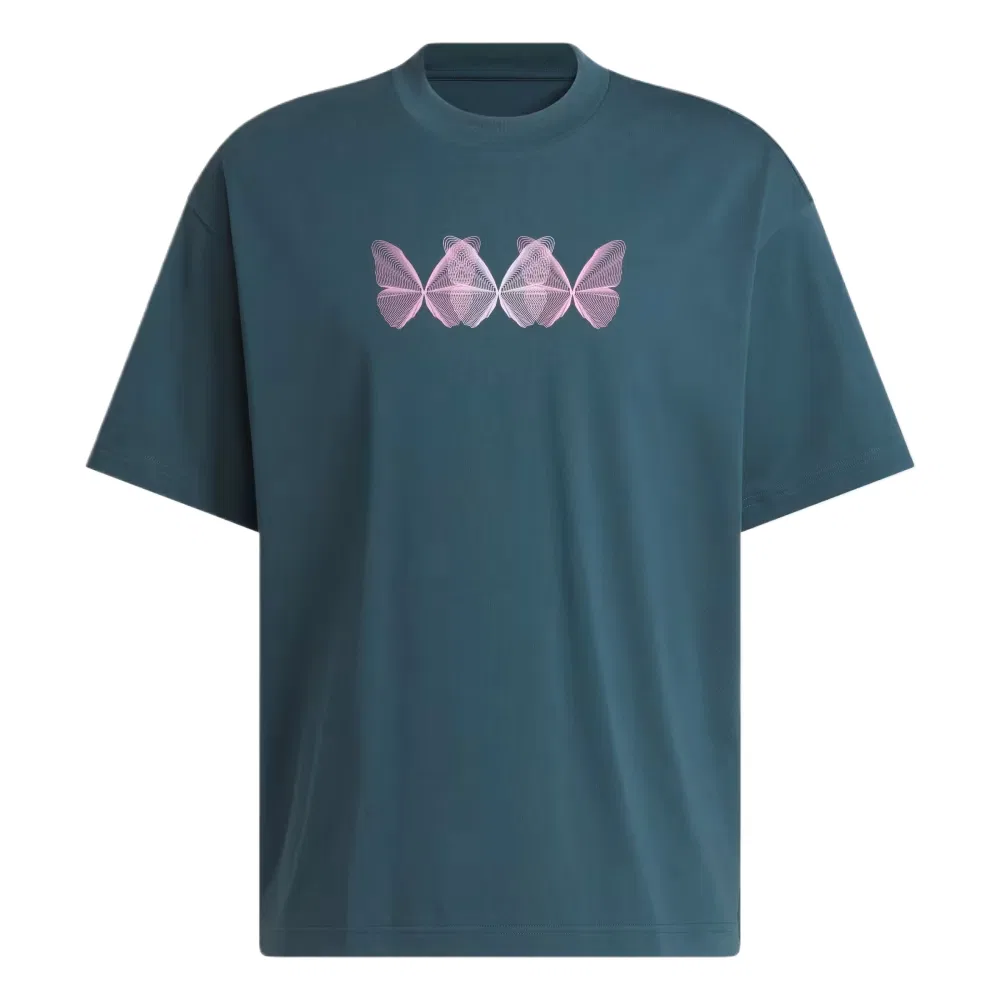 Женская футболка с принтом Basketball Polar Night Adidas, Polar Night