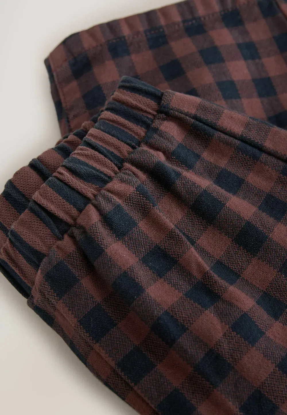 Брюки-Шаровары стандартного кроя Next, Purple Navy Check — фото 3