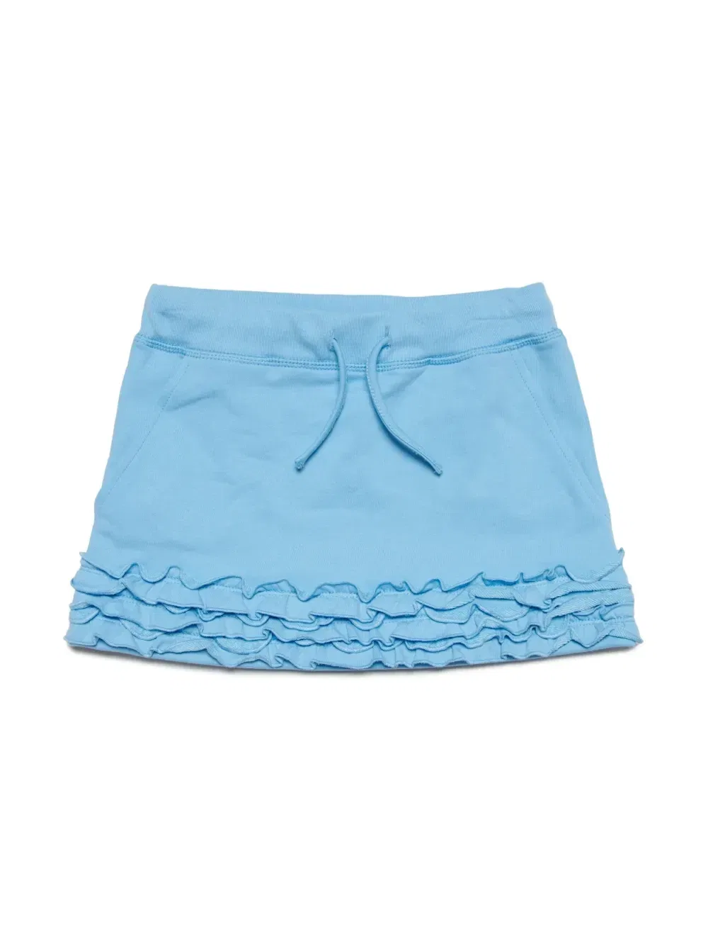 Юбка с оборками и логотипом Dsquared2 Kids, синий