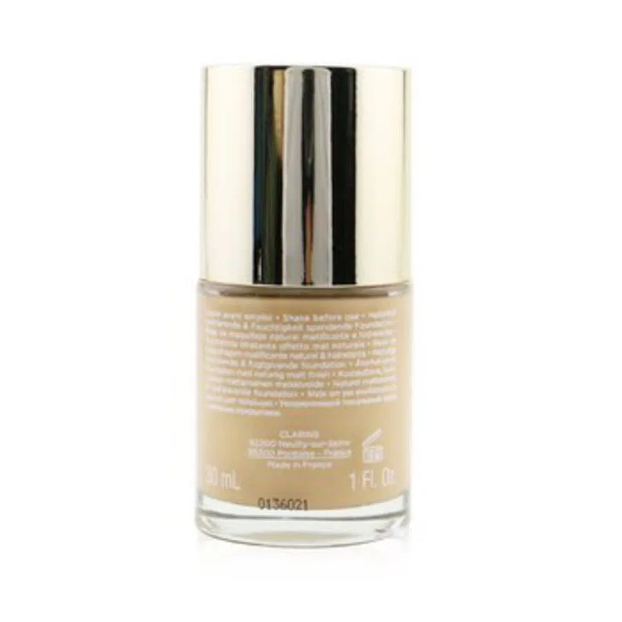 Тональная основа Skin Illusion Velvet Natural Matifying & Hydrating Clarins, # 112C Amber — фото 3