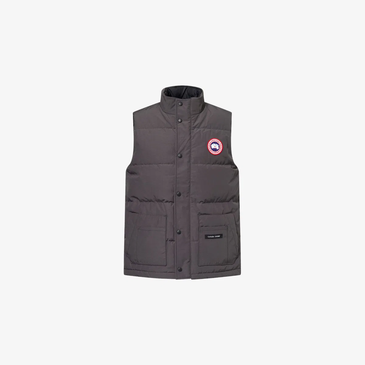 Стеганый жилет Freestyle с нашивкой с логотипом Canada Goose, серый