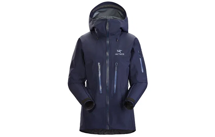 Женская ветрозащитная куртка с длинным рукавом Alpha SV Arcteryx, Dynasty Red/Dynasty — фото 3