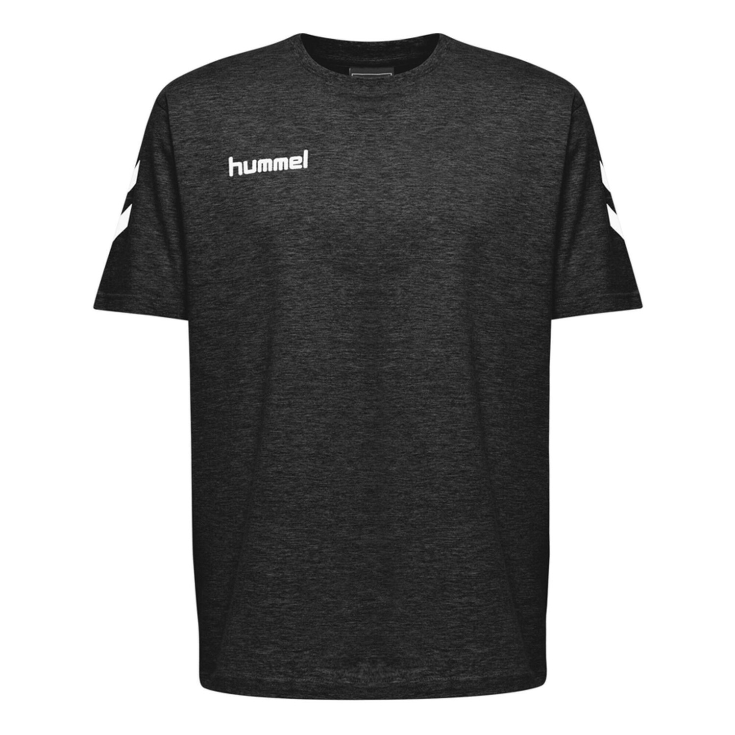 

Hmlgo Kids Хлопковая футболка S/S Футболка S/S Unisex Kids HUMMEL, черный/белый