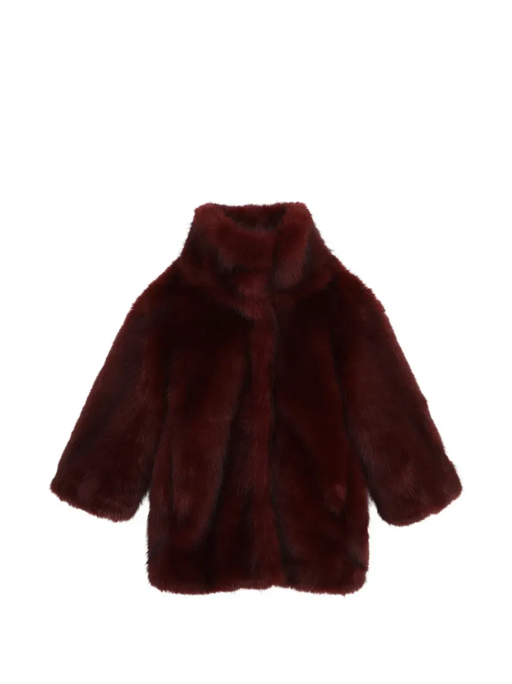 Шуба из искусственного меха Chloe Kids, красный