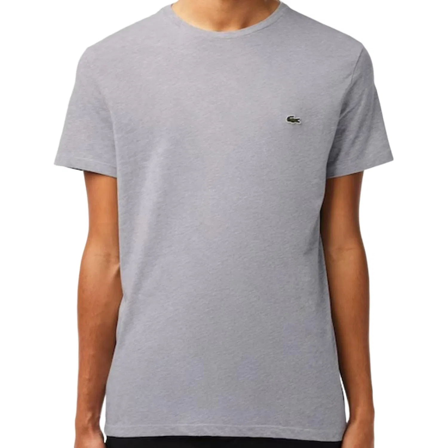 Мужская футболка с логотипом LACOSTE, Gray