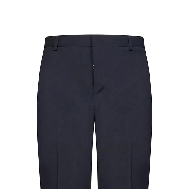 Мужские брюки-костюмные Emporio Armani, Marine Blue — фото 4
