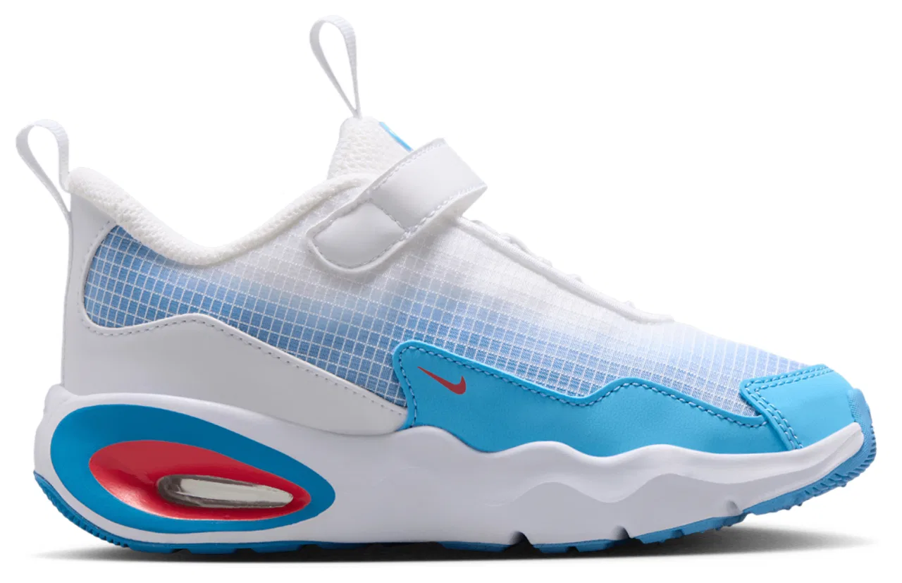 Кроссовки для мальчиков Air Max Nova Nike, цвет White/Fusion Red/Aurora Blue