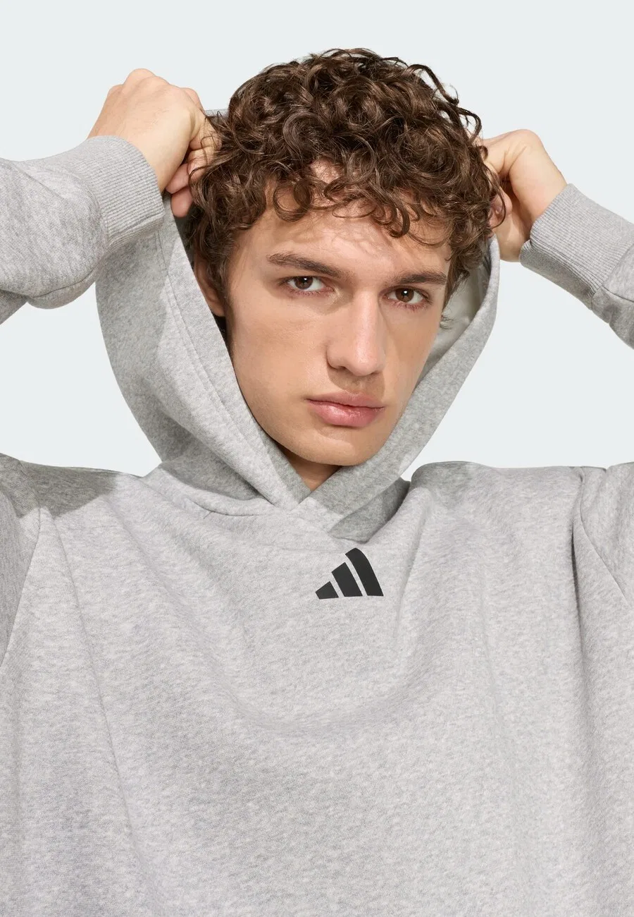 Спортивная толстовка ADIDAS PERFORMANCE 'PrimeLift Workout' в серо-пятнистом цвете — фото 3