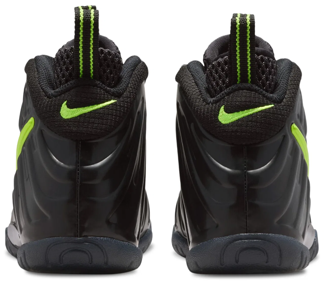 Кроссовки для мальчиков Little Posite Pro Nike, цвет Voltage Yellow/Black — фото 3