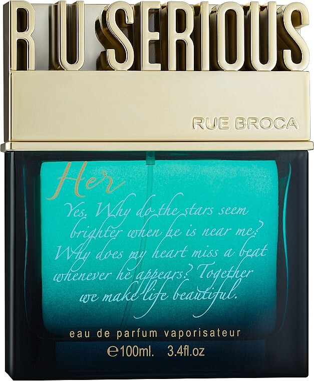 

Духи Afnan Perfumes Rue Broca R U Serious Her